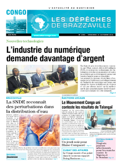 Les Dépêches de Brazzaville : Édition brazzaville du 31 octobre 2014