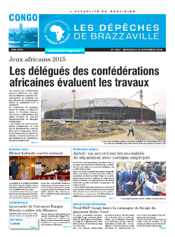 Les Dépêches de Brazzaville : Édition brazzaville du 19 novembre 2014