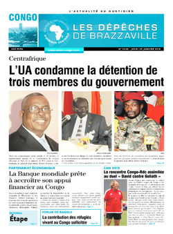 Les Dépêches de Brazzaville : Édition brazzaville du 29 janvier 2015