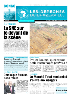 Les Dépêches de Brazzaville : Édition brazzaville du 18 février 2015