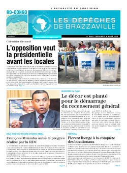 Les Dépêches de Brazzaville : Édition kinshasa du 04 mars 2015