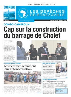 Les Dépêches de Brazzaville : Édition brazzaville du 10 mars 2015