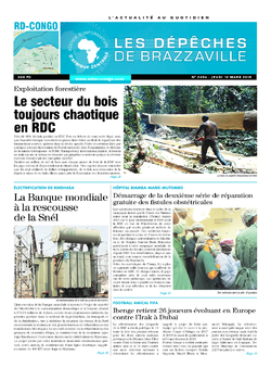 Les Dépêches de Brazzaville : Édition kinshasa du 12 mars 2015