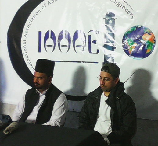 l’Amir Saheb Choudhry Naeem Ahmad Bajua et Mohammed Faheen Mirza/Photo Adiac.