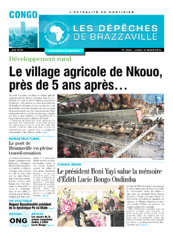 Les Dépêches de Brazzaville : Édition brazzaville du 16 mars 2015