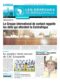 Les Dépêches de Brazzaville : Édition brazzaville du 17 mars 2015