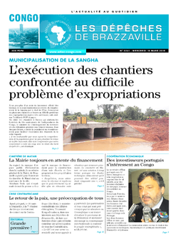 Les Dépêches de Brazzaville : Édition brazzaville du 18 mars 2015