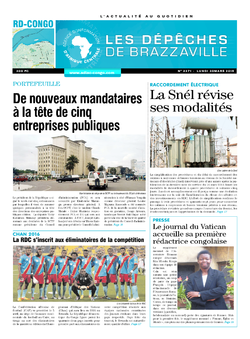 Les Dépêches de Brazzaville : Édition kinshasa du 30 mars 2015
