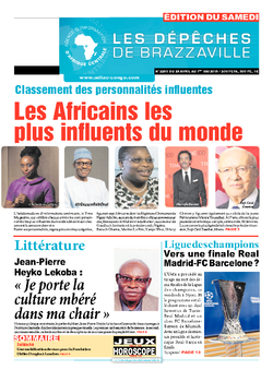 Les Dépêches de Brazzaville : Édition du 6e jour du 25 avril 2015