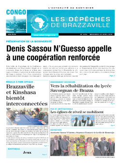Les Dépêches de Brazzaville : Édition brazzaville du 29 avril 2015