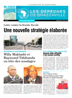 Les Dépêches de Brazzaville : Édition kinshasa du 06 mai 2015