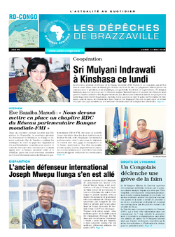 Les Dépêches de Brazzaville : Édition kinshasa du 11 mai 2015