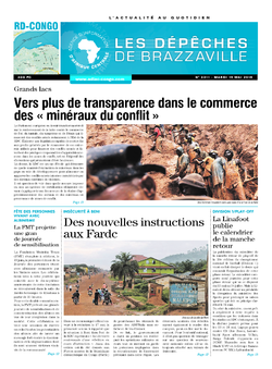 Les Dépêches de Brazzaville : Édition kinshasa du 19 mai 2015