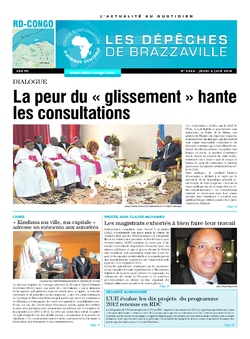 Les Dépêches de Brazzaville : Édition kinshasa du 04 juin 2015