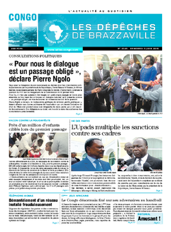 Les Dépêches de Brazzaville : Édition brazzaville du 05 juin 2015