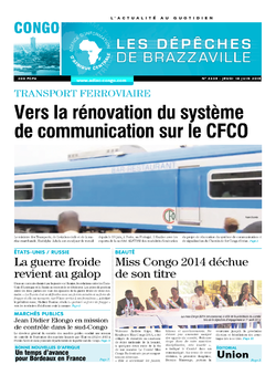 Les Dépêches de Brazzaville : Édition brazzaville du 18 juin 2015