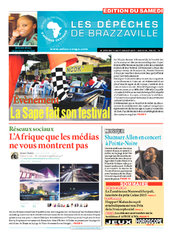 Les Dépêches de Brazzaville : Édition du 6e jour du 11 juillet 2015
