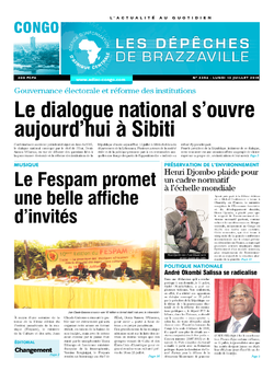 Les Dépêches de Brazzaville : Édition brazzaville du 13 juillet 2015