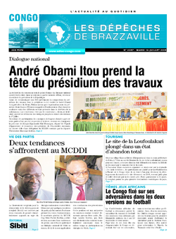 Les Dépêches de Brazzaville : Édition brazzaville du 14 juillet 2015