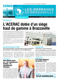 Les Dépêches de Brazzaville : Édition brazzaville du 15 juillet 2015