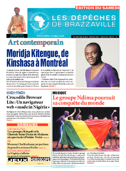 Les Dépêches de Brazzaville : Édition du 6e jour du 25 juillet 2015