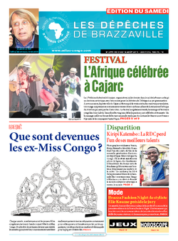 Les Dépêches de Brazzaville : Édition du 6e jour du 08 août 2015