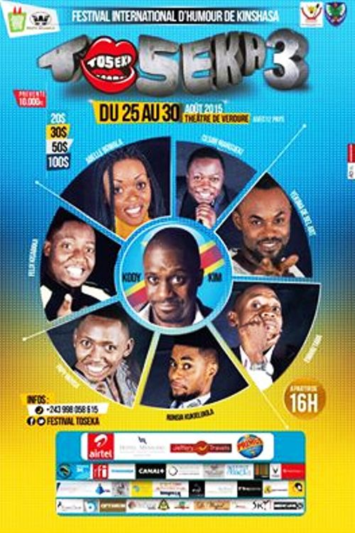 Les jeunes humoristes de la team Toseka et Kody Kim 