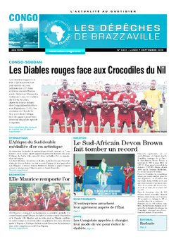 Les Dépêches de Brazzaville : Édition brazzaville du 07 septembre 2015