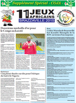 Les Dépèches de Brazzaville : Edition spéciale du 09 septembre 2015