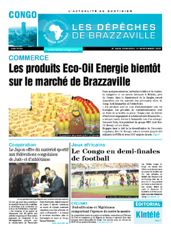 Les Dépêches de Brazzaville : Édition brazzaville du 11 septembre 2015