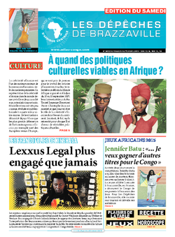 Les Dépêches de Brazzaville : Édition du 6e jour du 19 septembre 2015