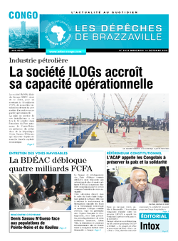 Les Dépêches de Brazzaville : Édition brazzaville du 14 octobre 2015