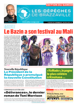 Les Dépêches de Brazzaville : Édition du 6e jour du 07 novembre 2015