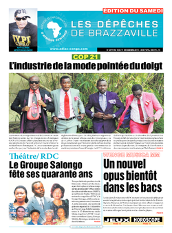 Les Dépêches de Brazzaville : Édition du 6e jour du 05 décembre 2015