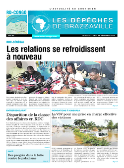 Les Dépêches de Brazzaville : Édition kinshasa du 14 décembre 2015