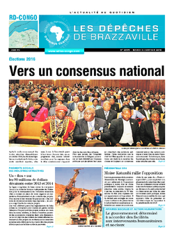 Les Dépêches de Brazzaville : Édition kinshasa du 05 janvier 2016