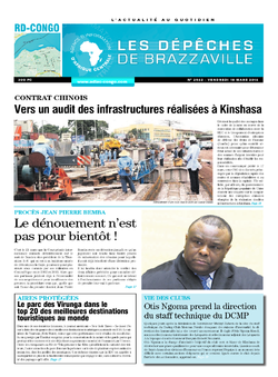 Les Dépêches de Brazzaville : Édition kinshasa du 18 mars 2016