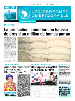 Les Dépêches de Brazzaville : Édition brazzaville du 04 avril 2016