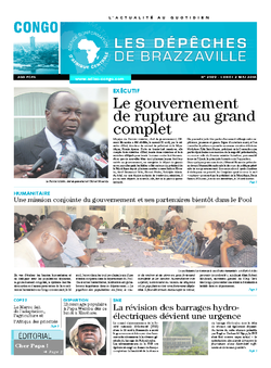 Les Dépêches de Brazzaville : Édition brazzaville du 02 mai 2016