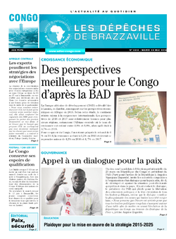Les Dépêches de Brazzaville : Édition brazzaville du 24 mai 2016
