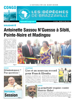 Les Dépêches de Brazzaville : Édition brazzaville du 31 mai 2016