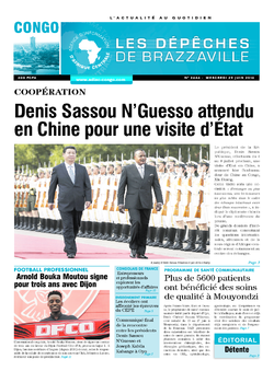 Les Dépêches de Brazzaville : Édition brazzaville du 29 juin 2016