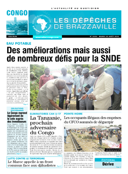 Les Dépêches de Brazzaville : Édition brazzaville du 23 août 2016