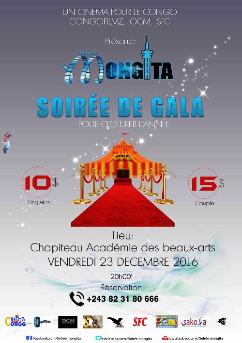 L’affiche de la Soirée Mongita 
