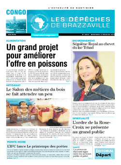 Les Dépêches de Brazzaville : Édition brazzaville du 08 février 2017