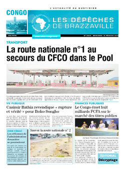 Les Dépêches de Brazzaville : Édition brazzaville du 15 février 2017