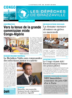 Les Dépêches de Brazzaville : Édition brazzaville du 01 mars 2017