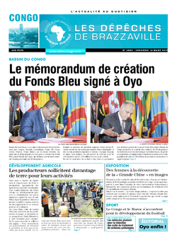 Les Dépêches de Brazzaville : Édition brazzaville du 10 mars 2017