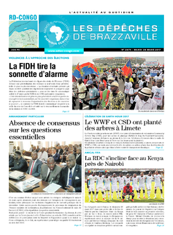 Les Dépêches de Brazzaville : Édition kinshasa du 28 mars 2017
