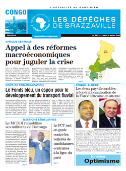 Les Dépêches de Brazzaville : Édition brazzaville du 03 avril 2017